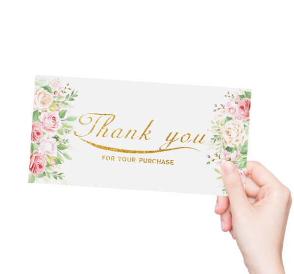 Custom Printed Thank You Cards - Image 3