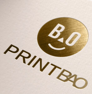 Gold Foil Stamping / Hot Foil Stamping (Gold)